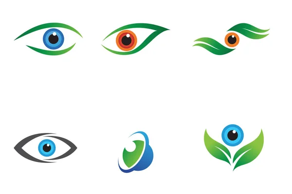Projeto Logotipo Vetor Eye Care — Vetor de Stock