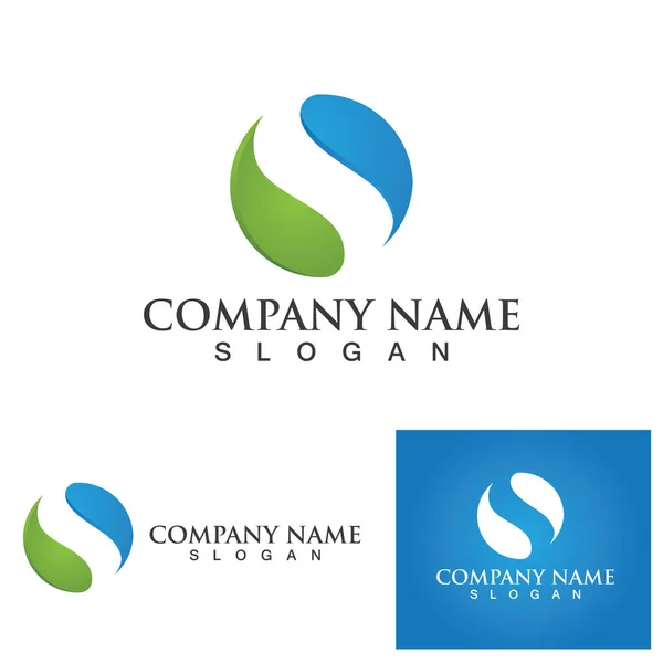 Letra Logo Empresa Vector Corporativo — Vector de stock