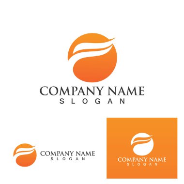 F Harfi vektör resimleme tasarımı