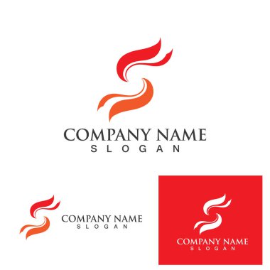 S logosu ve sembol vektörü