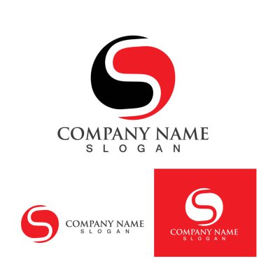 S logosu ve sembol vektörü