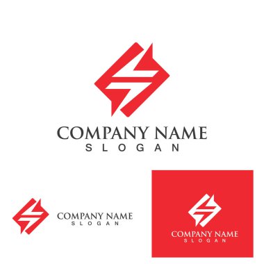 Şimşek şimşeğinin logo vektörü