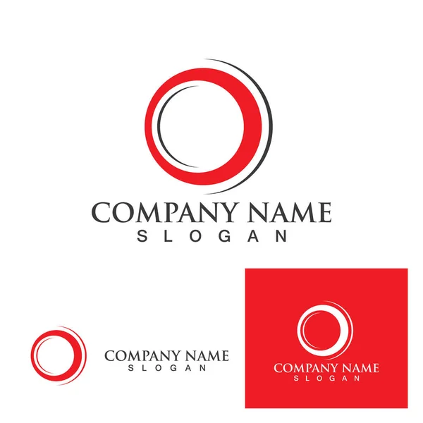 Carta Logo Template Vetor Ícone Design —  Vetores de Stock