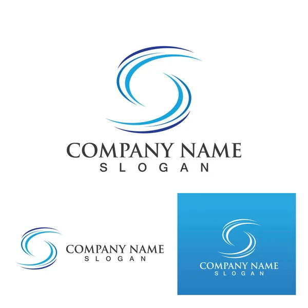 Finanças Negócios Mais Rápidas Logo Template Vector Icon Illustration Design —  Vetores de Stock