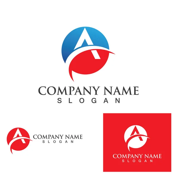 Design Ilustração Ícone Vetor Modelo Logotipo Carta —  Vetores de Stock