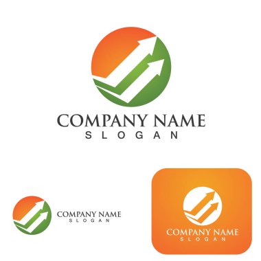Business Finance Logo şablon vektör simgesi tasarımı