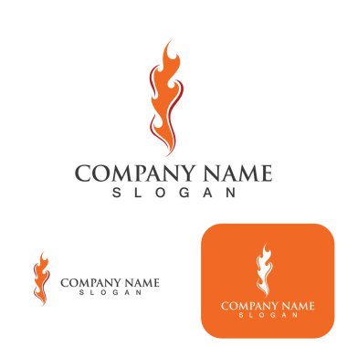 Ateş vektörü çizim şablonunu ateşle