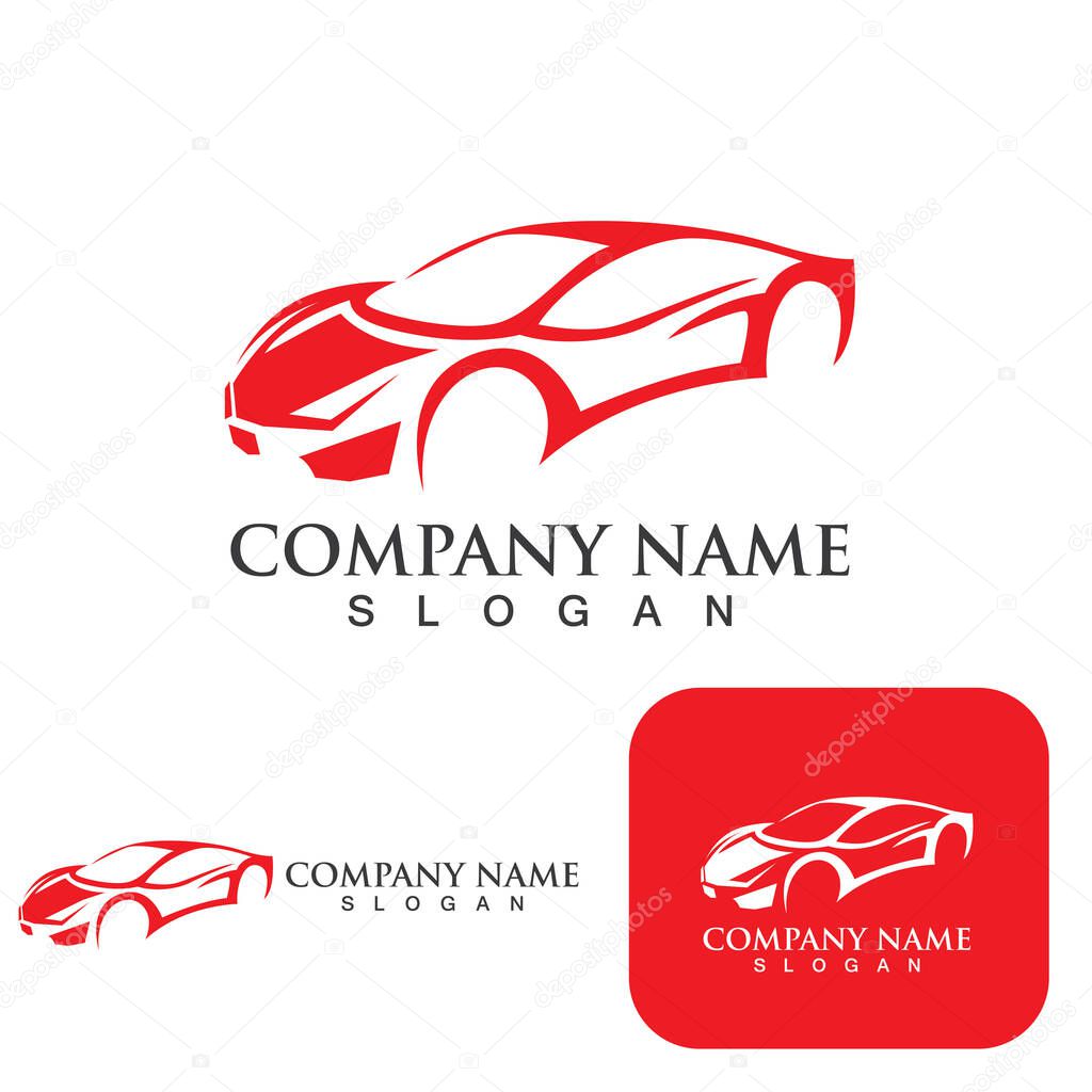 Auto car Logo Template vector illustration icon design