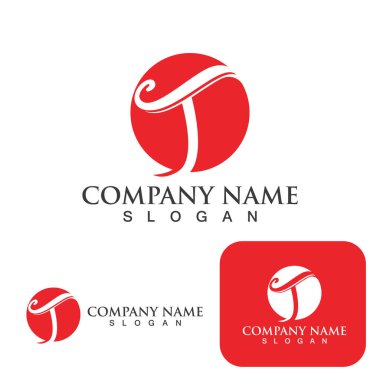 T logosu ve sembol vektörü