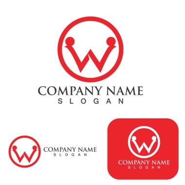 Aile bakımı logosu ve sembol vektörü