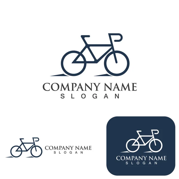 Спортивні Велосипедні Логотипи Символи — стоковий вектор