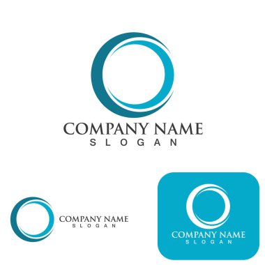 vortex vektör illüstrasyon simgesi Logo Şablonu tasarımı