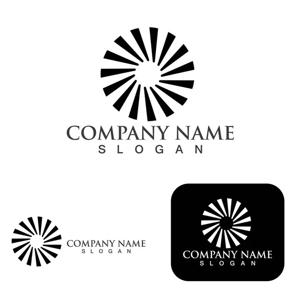 볼텍스 일러스트 아이콘 Logo Template Design — 스톡 벡터