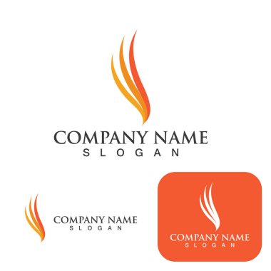 Ateş vektörü çizim şablonunu ateşle