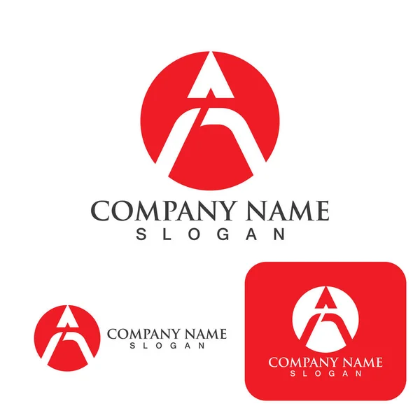 Design Ilustração Ícone Vetor Modelo Logotipo Carta —  Vetores de Stock