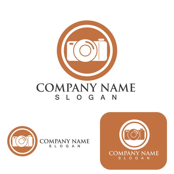 Camera Icon Element Logo — Stock Vector