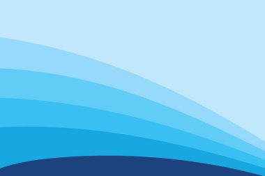 Mavi dalga Baground Duvar kağıdı desen vektörü