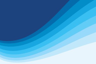 Mavi dalga Baground Duvar kağıdı desen vektörü