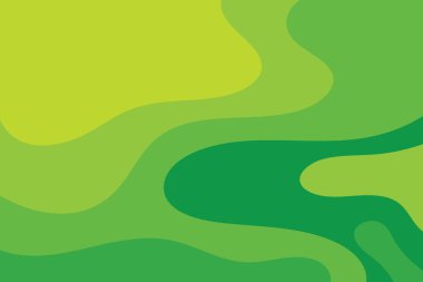 Yeşil dalga Baground Duvar Kağıdı desen vektörü