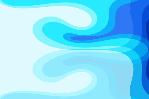 Синя Хвиля Сумка Шпалери Візерунок Вектор — стоковий вектор