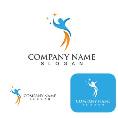 Sağlıklı yaşam Logo şablonu vektör ICO