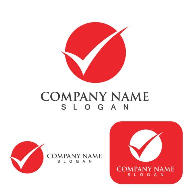 İşaretleme simgesi vektör çizim şablonunu kontrol et