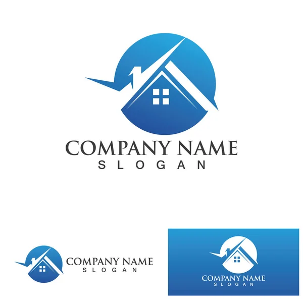 Home Building Logo Symbol Stock Illustration