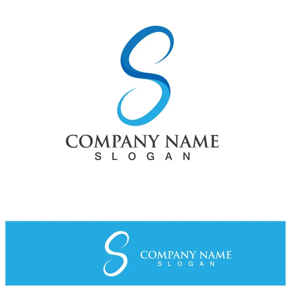 Carta Corporativa Negócios Logo Design Vector —  Vetores de Stock