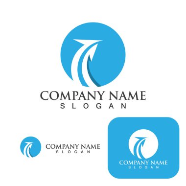 C Çemberi halka logosu Şablon ikonu tasarımı