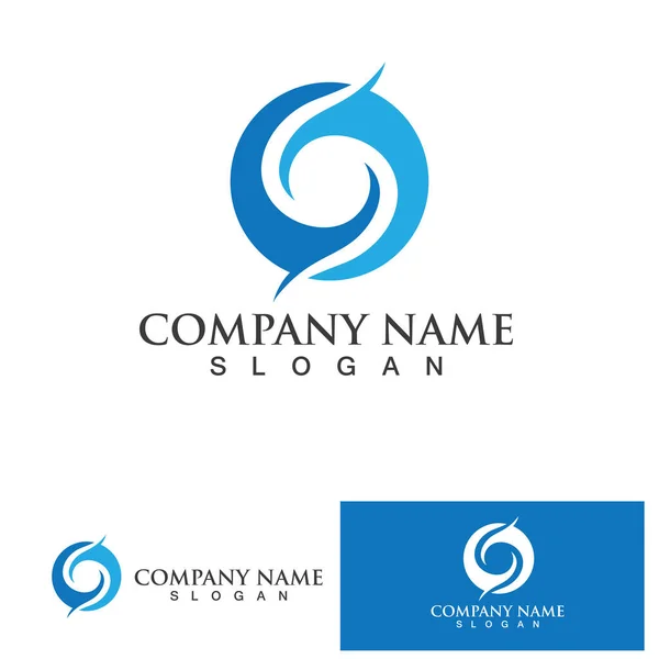 Logo Design Vector Business Corporate Letter — Stock Vector