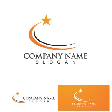 C Circle swoosh ring logo Template vector icon design