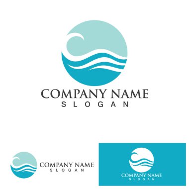 Wave su beach logosu