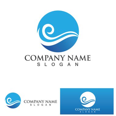 Wave su beach logosu