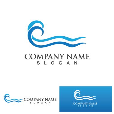 Wave su beach logosu