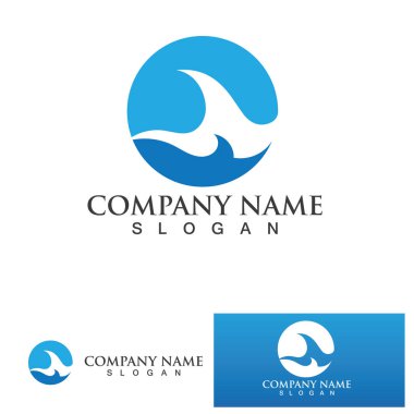 Wave su beach logosu