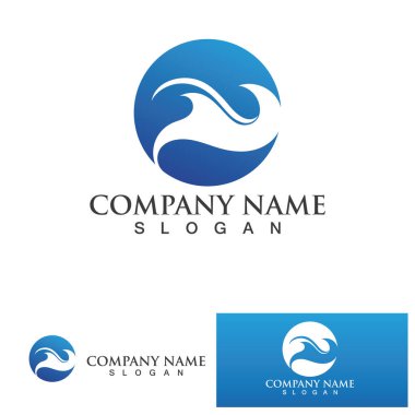 Wave su beach logosu