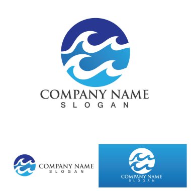 Wave su beach logosu