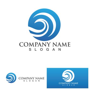 Wave su beach logosu