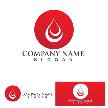 Kan damla donör vektör çizim