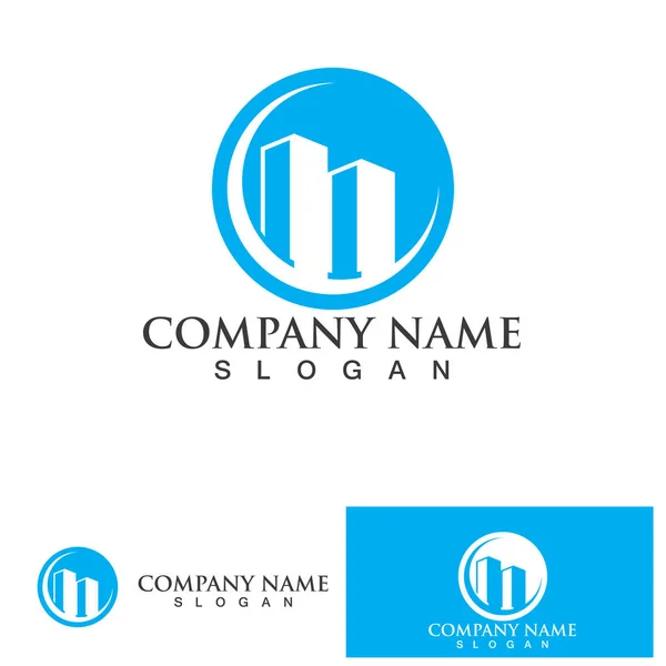 Unternehmensfinanzierung Und Marketing Logo Vector Illustration Design — Stockvektor