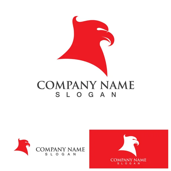 Eagle Icon Logo Design Vector Template — Stock Vector