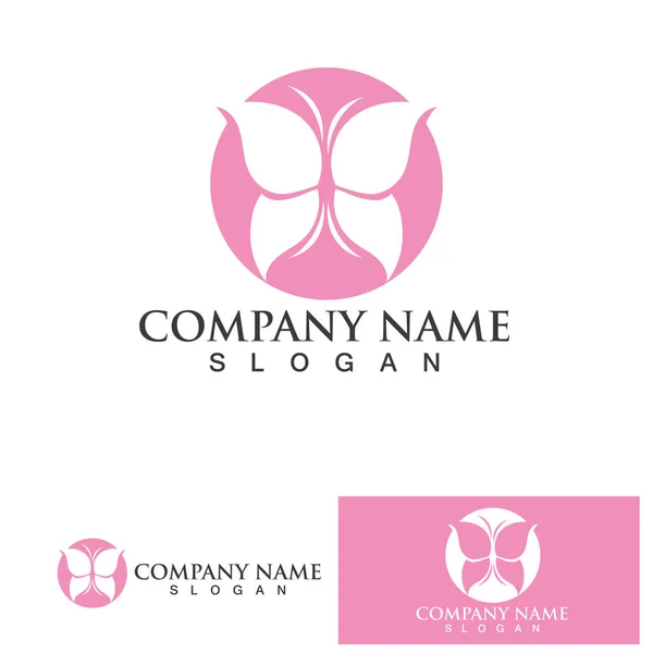Butterfly Logo Vector Icon Design — Stock Vector