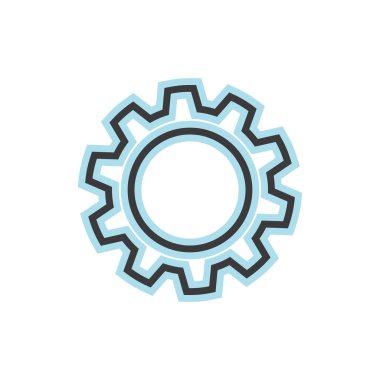 Dişli vektör resimleme tasarımı