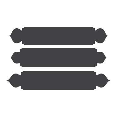 Cami pencere vektör simgesi