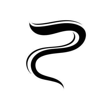 Duman Vektörü Simgesi Tasarım Illustratio