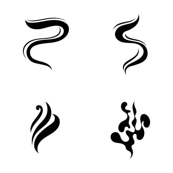 Smoke Vector Icon Ontwerp Illustratio — Stockvector