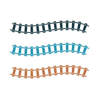 Tren vektör çizimi. Hızlı tren logosu. Hızlı tren illüstrasyonu. 