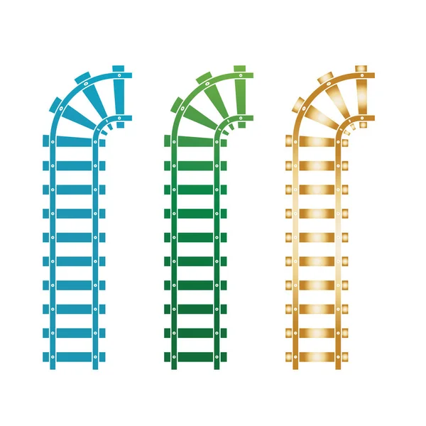 Train Vector Illustration Design Fast Train Logo High Speed Train — Stock Vector