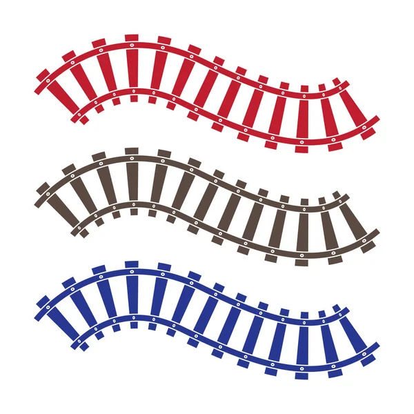 Trem Vetor Ilustração Design Fast Trem Logo High Velocidade Trem —  Vetores de Stock