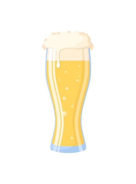 Vectorglas Bier Oktoberfest — Stockvector